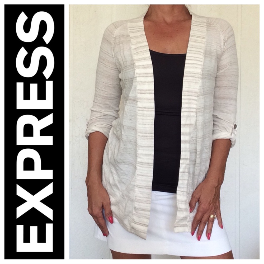 EXPRESS COTTON KNIT CARDIGAN SMALL NWT
